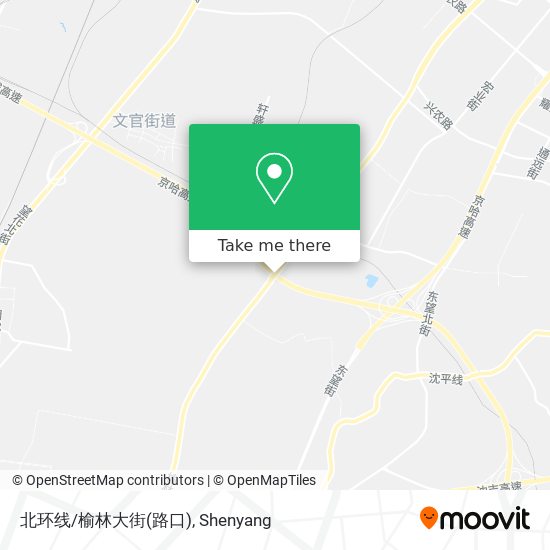北环线/榆林大街(路口) map