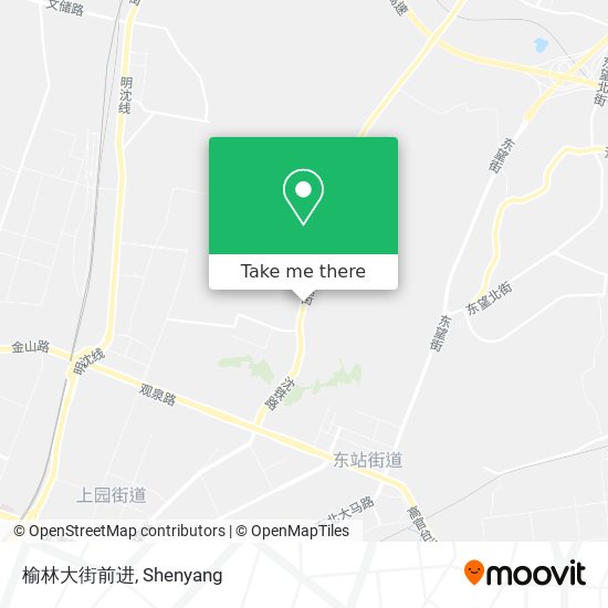 榆林大街前进 map