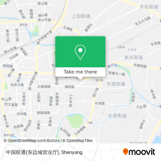 中国联通(东边城营业厅) map