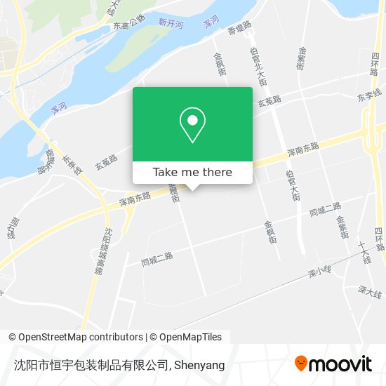 沈阳市恒宇包装制品有限公司 map