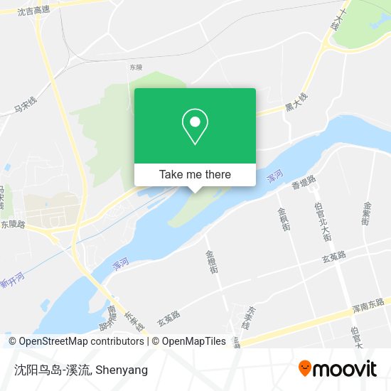 沈阳鸟岛-溪流 map