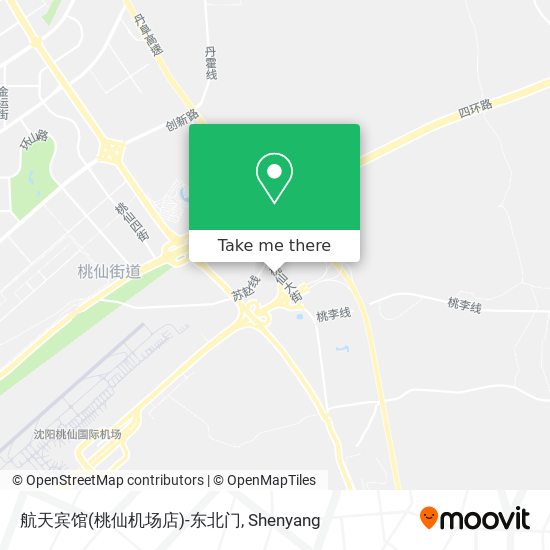 航天宾馆(桃仙机场店)-东北门 map