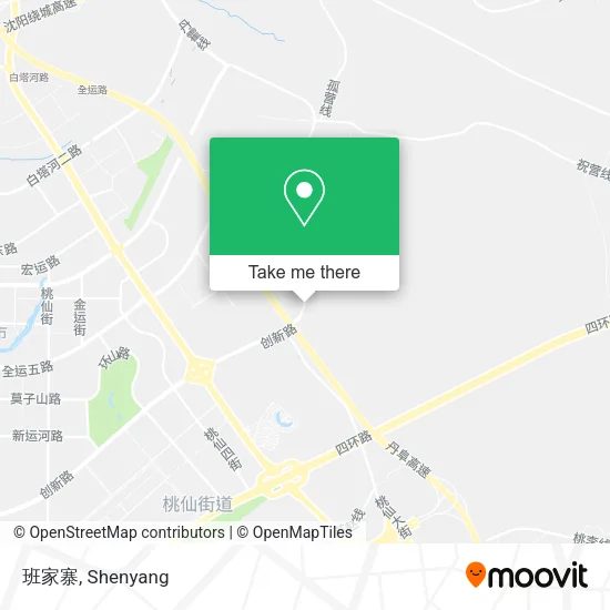 班家寨 map