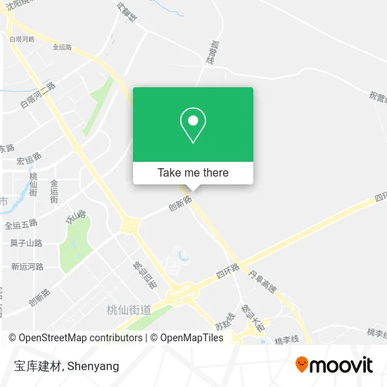 宝库建材 map
