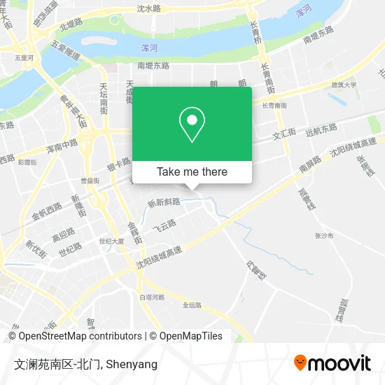 文澜苑南区-北门 map