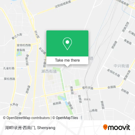 湖畔绿洲-西南门 map