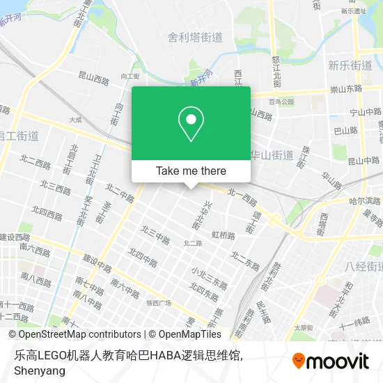 乐高LEGO机器人教育哈巴HABA逻辑思维馆 map