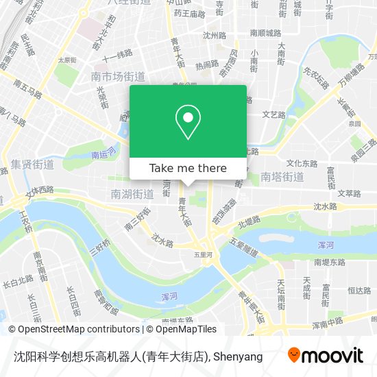 沈阳科学创想乐高机器人(青年大街店) map