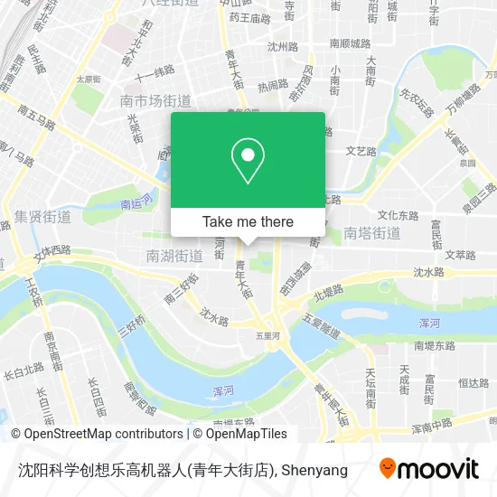 沈阳科学创想乐高机器人(青年大街店) map