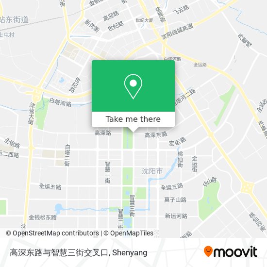 高深东路与智慧三街交叉口 map