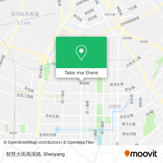 智慧大街高深路 map