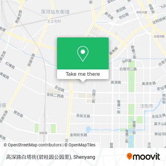 高深路白塔街(碧桂园公园里) map