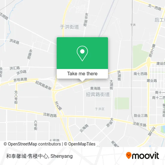 和泰馨城-售楼中心 map
