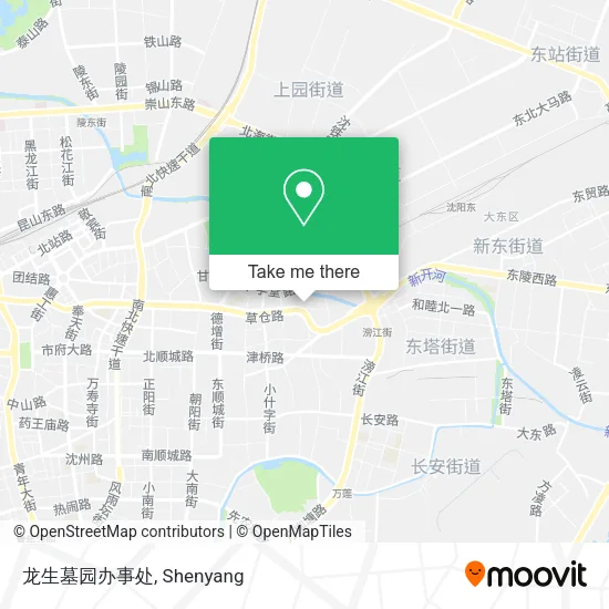 龙生墓园办事处 map