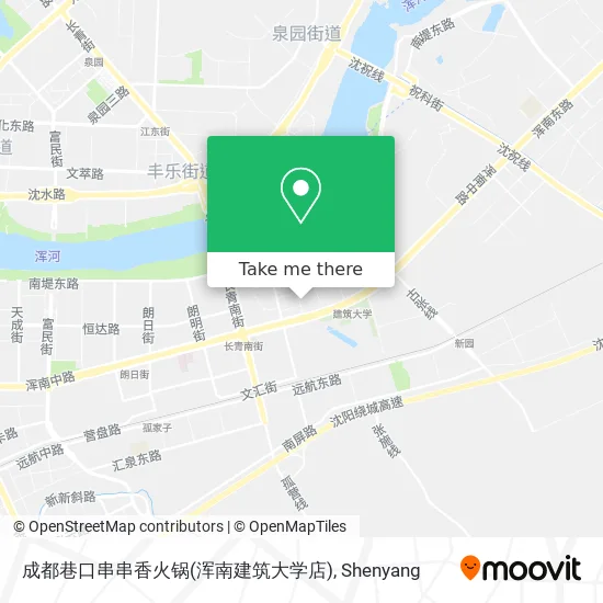 成都巷口串串香火锅(浑南建筑大学店) map