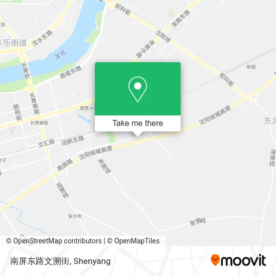 南屏东路文溯街 map