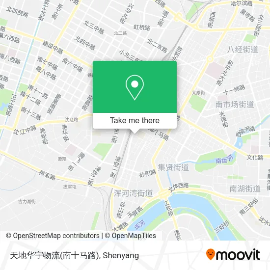 天地华宇物流(南十马路) map