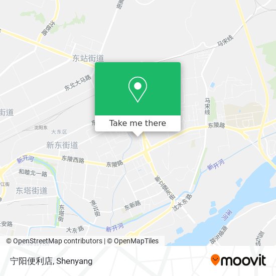 宁阳便利店 map