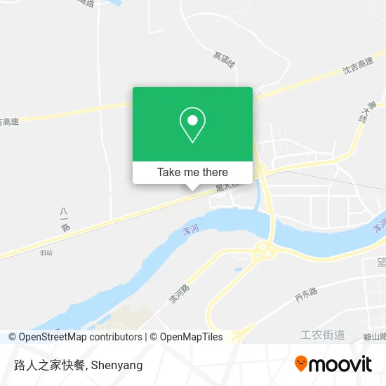 路人之家快餐 map
