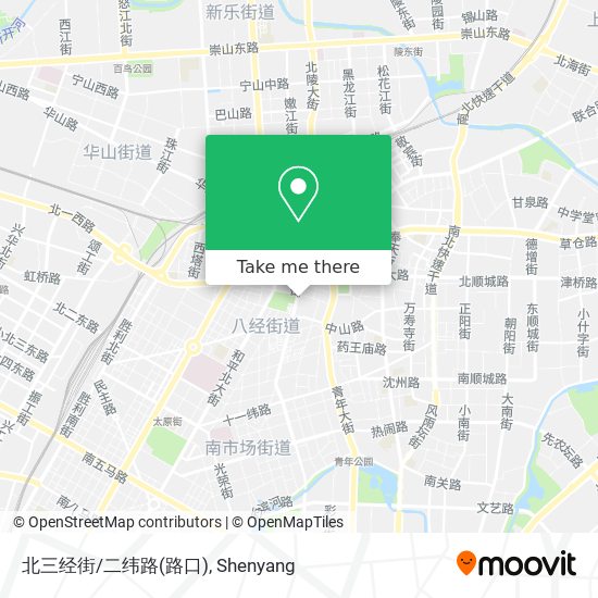 北三经街/二纬路(路口) map