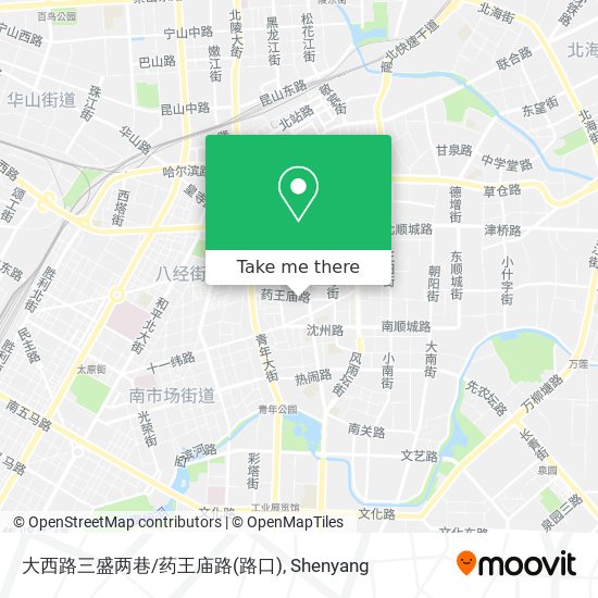 大西路三盛两巷/药王庙路(路口) map