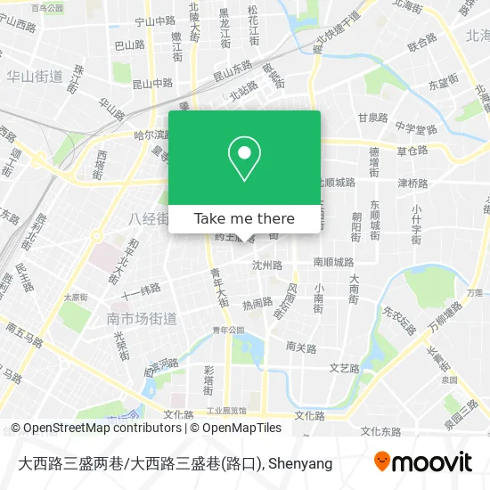 大西路三盛两巷/大西路三盛巷(路口) map