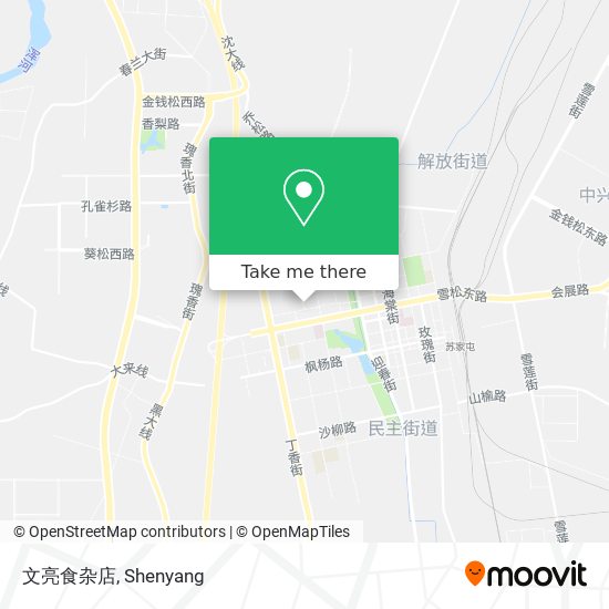 文亮食杂店 map