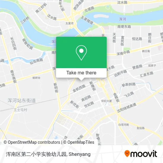 浑南区第二小学实验幼儿园 map