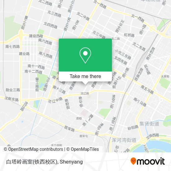 白塔岭画室(铁西校区) map