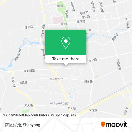 南区浴池 map
