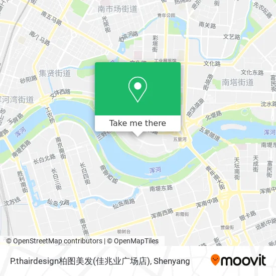P.thairdesign柏图美发(佳兆业广场店) map