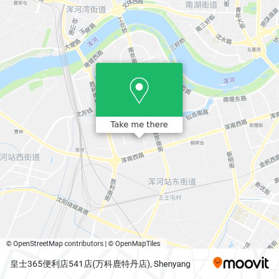 皇士365便利店541店(万科鹿特丹店) map