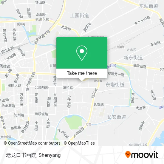 老龙口书画院 map