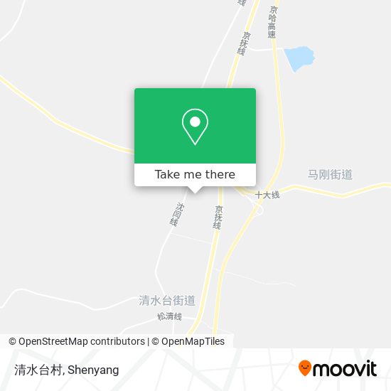 清水台村 map