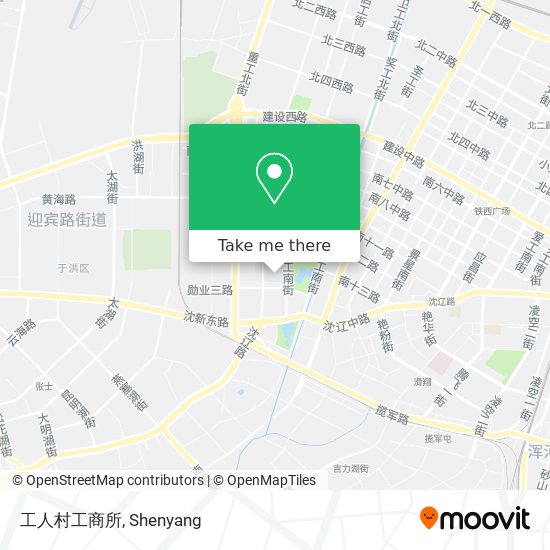 工人村工商所 map