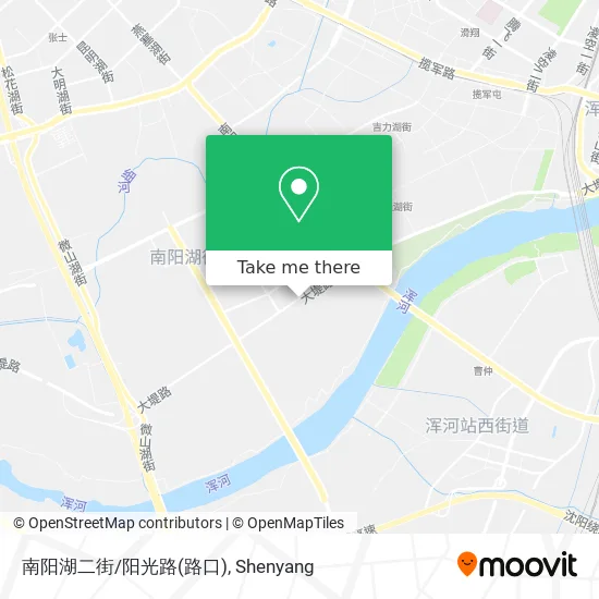 南阳湖二街/阳光路(路口) map