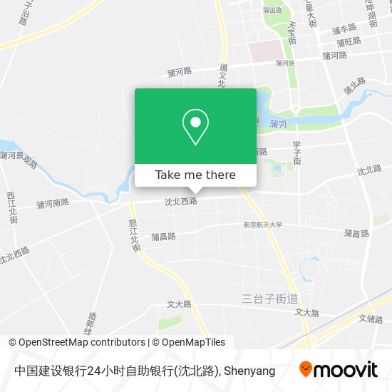中国建设银行24小时自助银行(沈北路) map