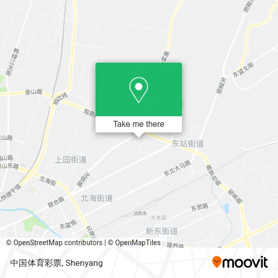中国体育彩票 map