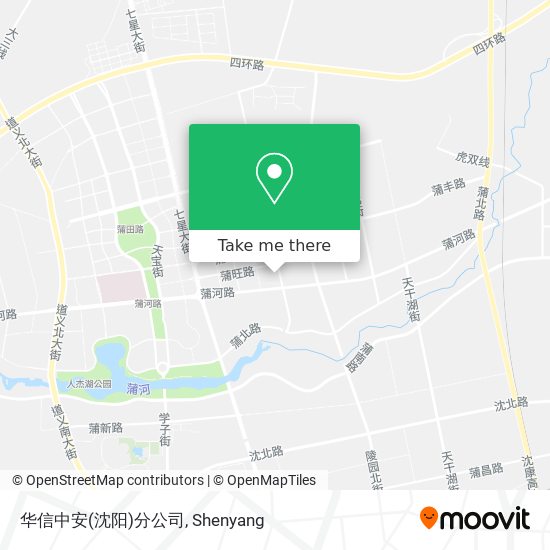 华信中安(沈阳)分公司 map