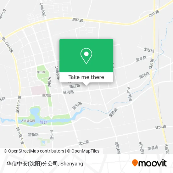 华信中安(沈阳)分公司 map