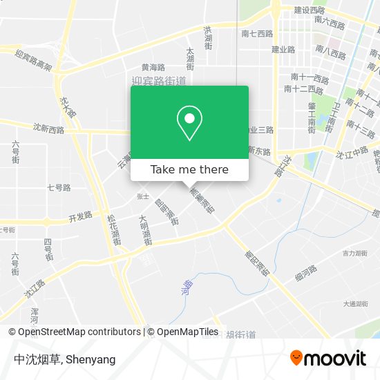 中沈烟草 map