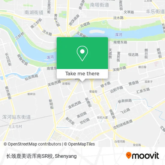 长颈鹿美语浑南SR校 map