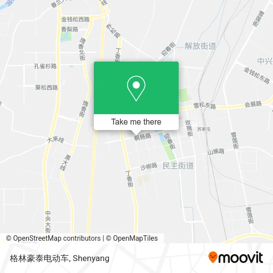 格林豪泰电动车 map