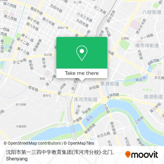沈阳市第一三四中学教育集团(浑河湾分校)-北门 map
