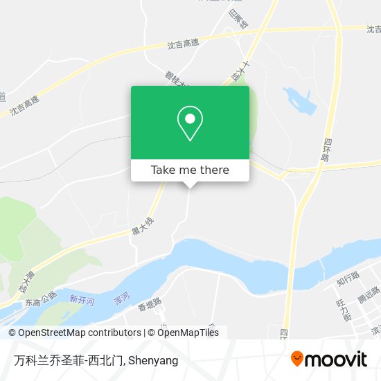 万科兰乔圣菲-西北门 map