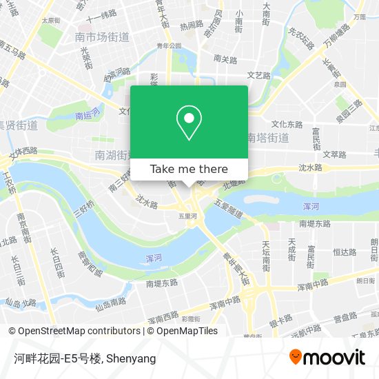 河畔花园-E5号楼 map