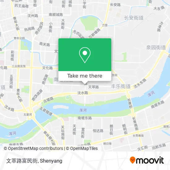 文萃路富民街 map