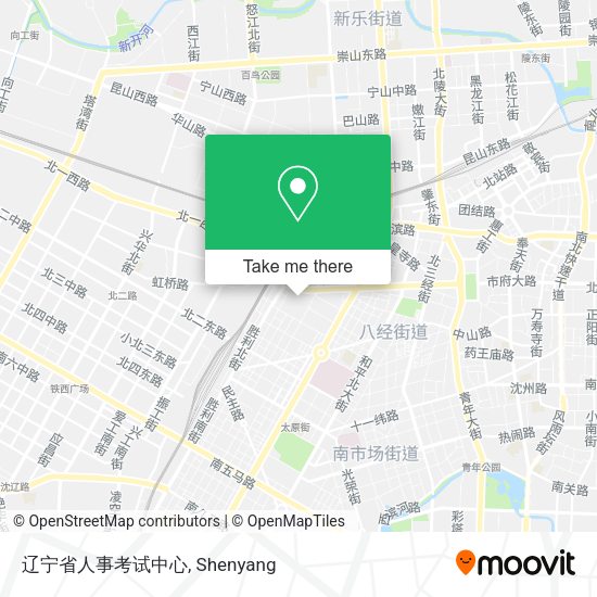 辽宁省人事考试中心 map