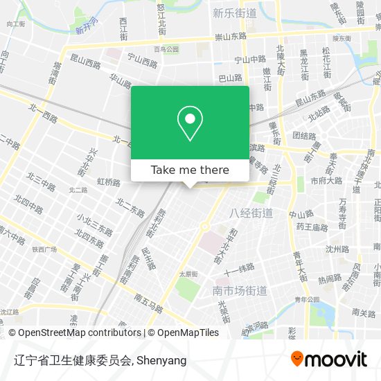 辽宁省卫生健康委员会 map