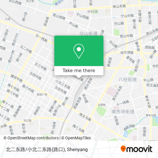 北二东路/小北二东路(路口) map